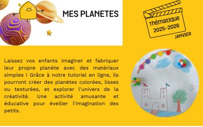 Une planète à réaliser avec les enfants