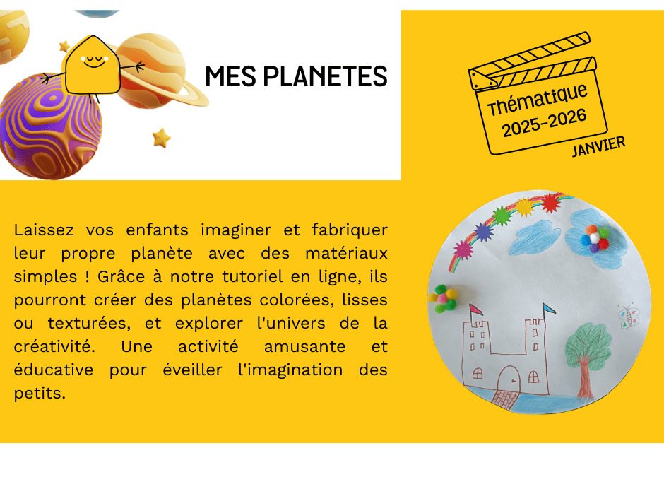 Une planète à réaliser avec les enfants